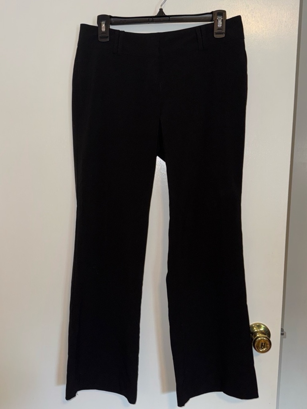 Women’s Black Dress Pants - Classic Straight Fit